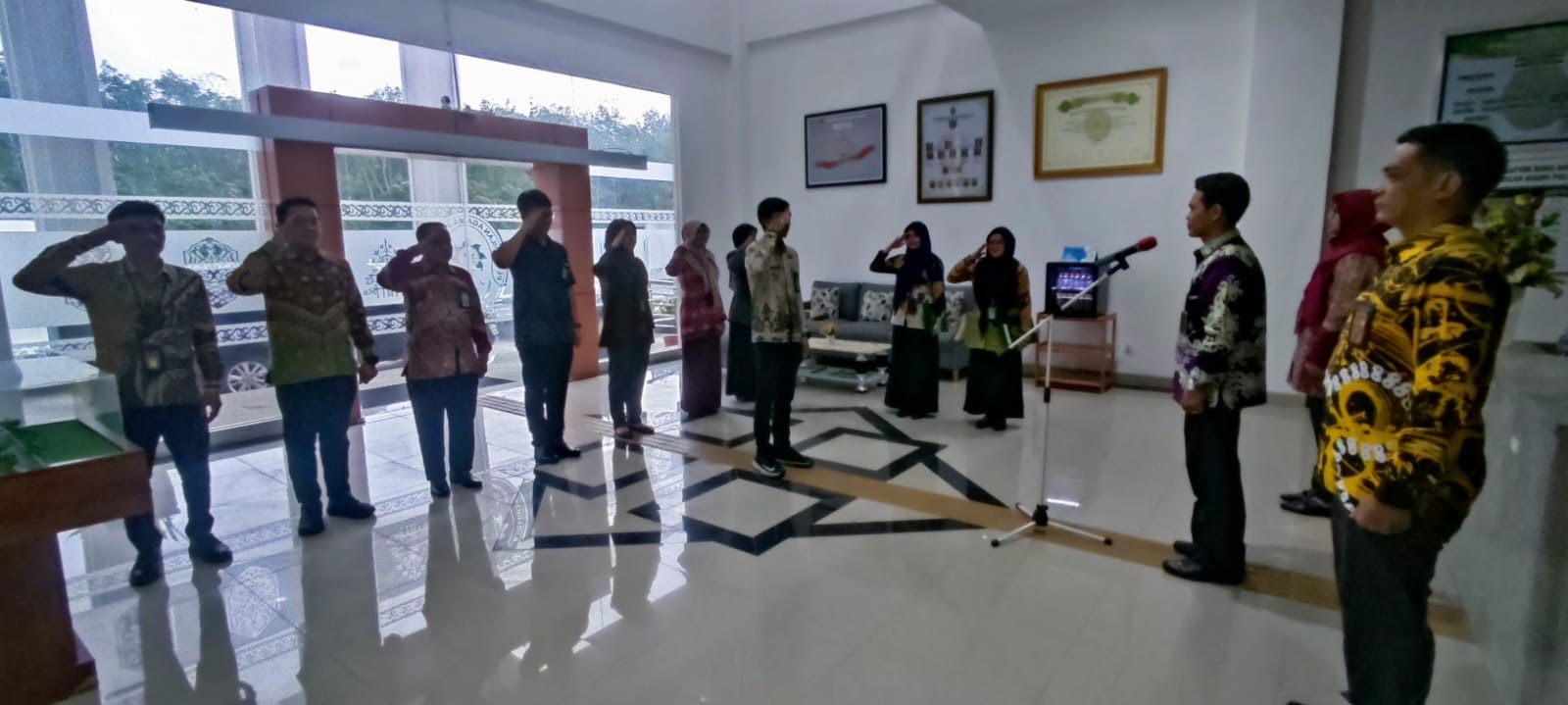 Pengadilan Agama Pulang Pisau Apel Jum’at Sore Perdana Setelah Lebaran