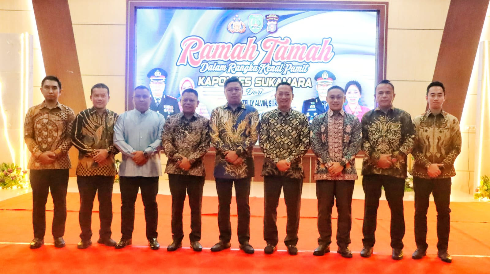 Pisah Sambut Kapolres Sukamara: Dari AKBP Telly Alvin ke AKBP Abdian Berkat Ndraha