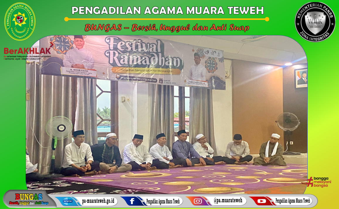 82. Panitera Pengadilan Agama Muara Teweh Menghadiri Acara Buka Bersama di Kementerian Agama