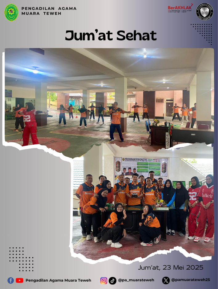 139. Kegiatan Jum’at Sehat di Pengadilan Agama Muara Teweh