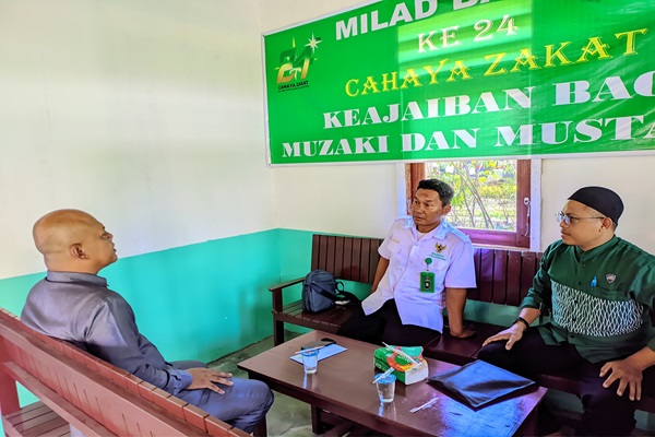 penyerahan ke Baznas
