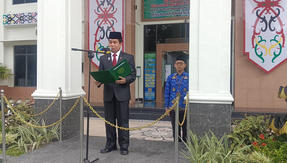 PTA Palangka Raya Laksanakan Upacara Hari Kebangkitan Nasional Ke-117 Tahun 2025
