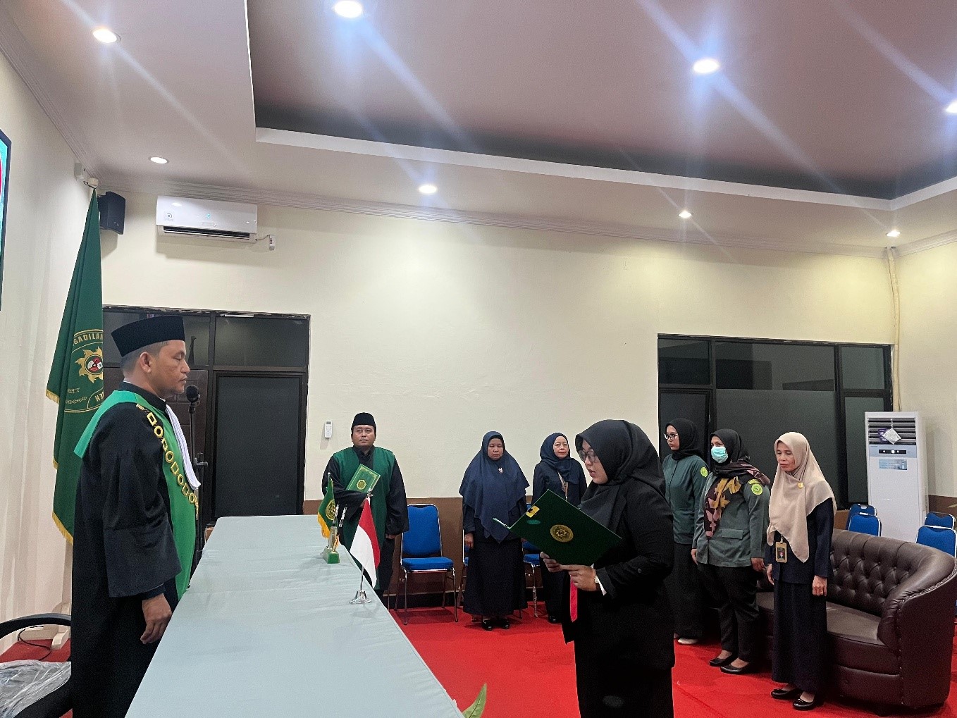 Analis Perkara Pengadilan Agama Pulang Pisau  di Lantik Menjadi Panitera Pengganti Pengadilan Agama Muara Teweh
