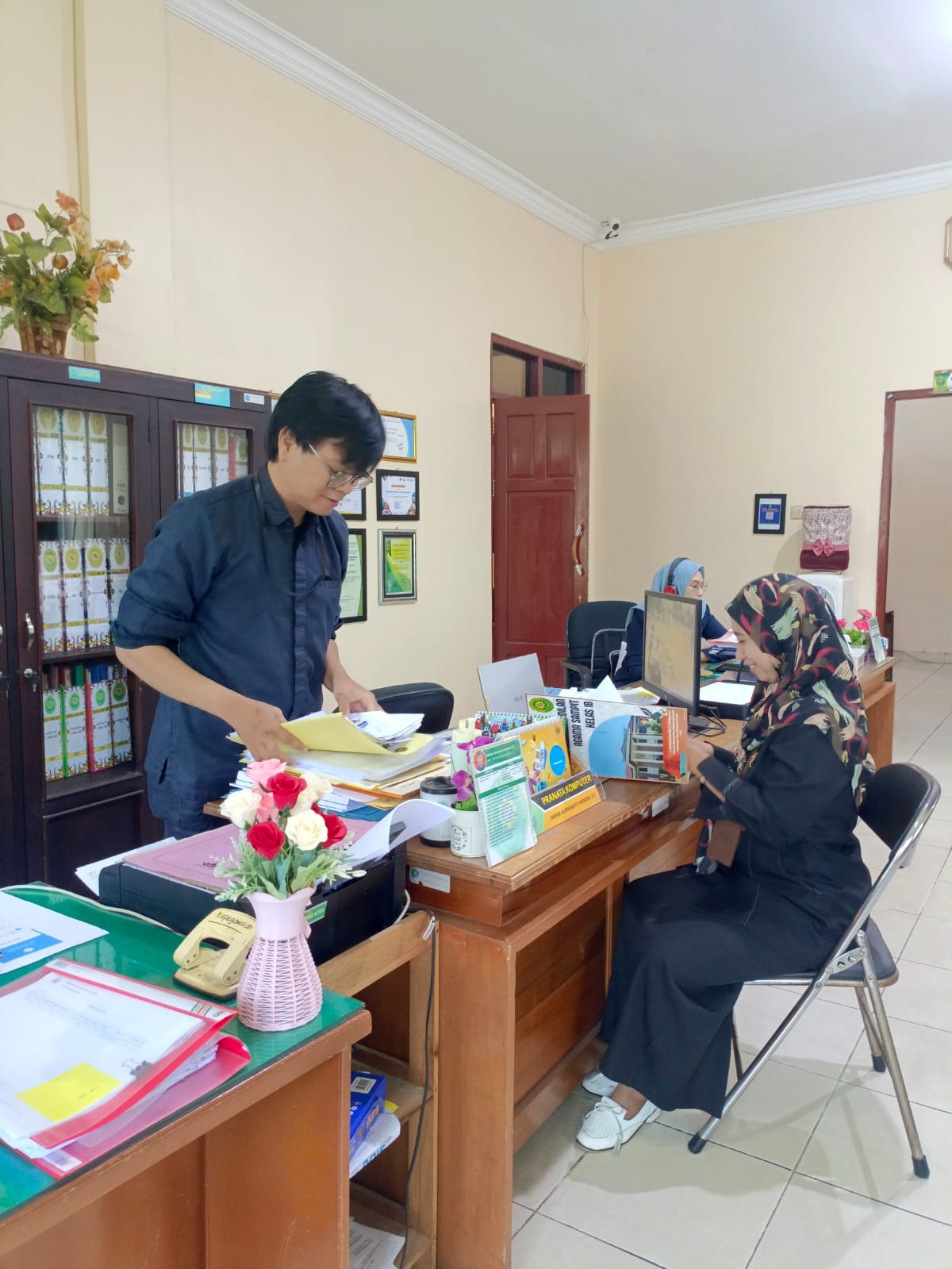 134. Hawasbid PA Sampit Bidang Manajemen Peradilan Melaksanakan Pengawasan Triwulan I Tahun 2025