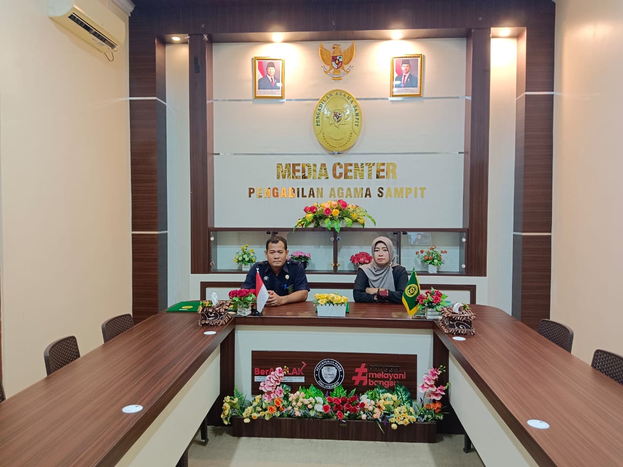 145. PA Sampit Ikuti Pencanangan Sistem Manajemen Anti Penyuapan (SMAP) Secara Daring