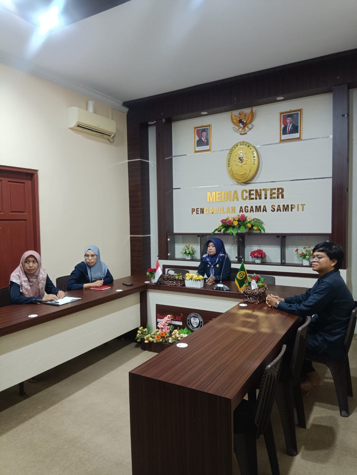 155. Bagian Kesekretariatan PA Sampit Ikuti Rakor Lanjutan Tindaklanjut Efisiensi Anggaran