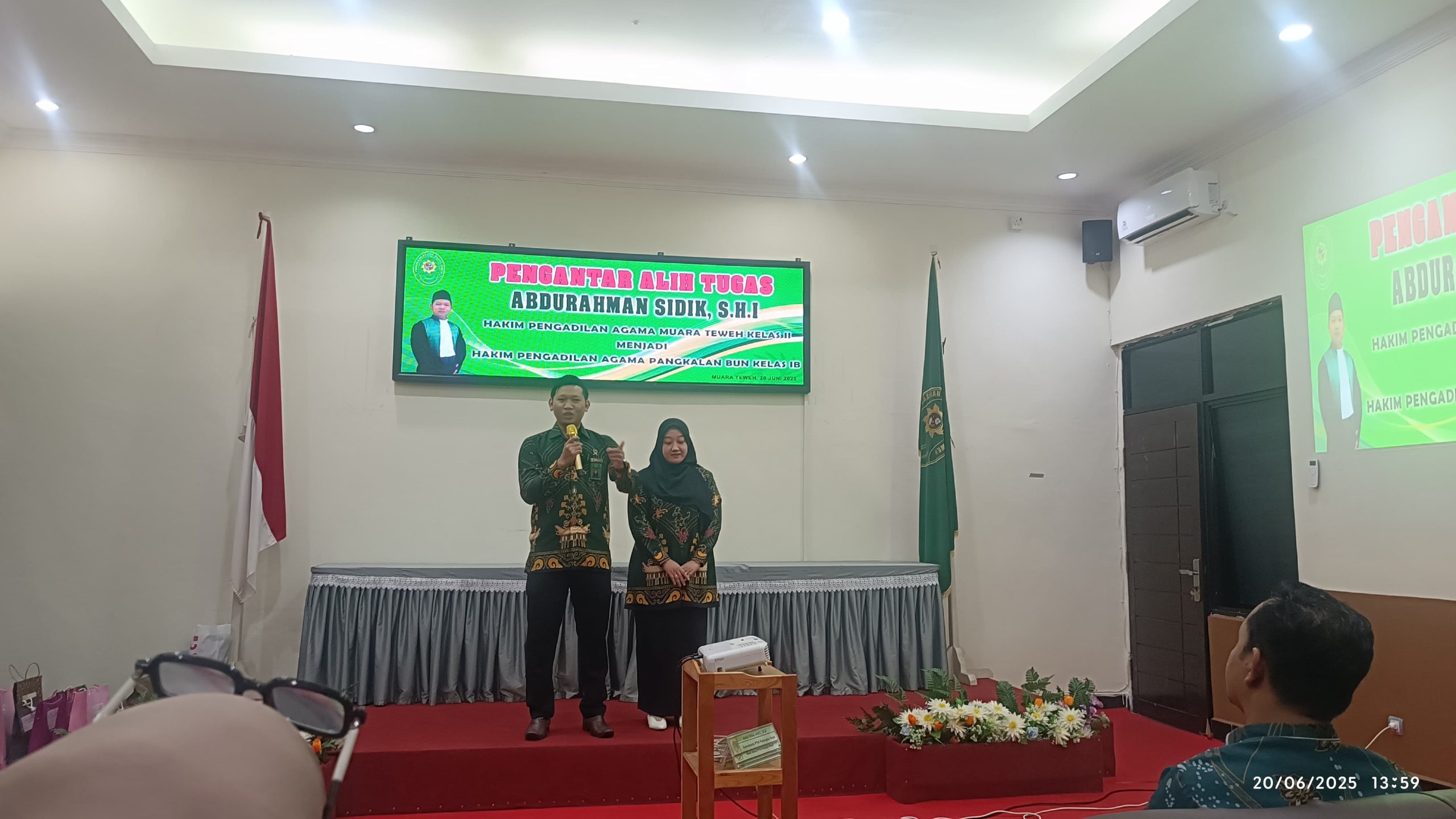 156. Pengantar Alih Tugas Hakim PA Muara Teweh