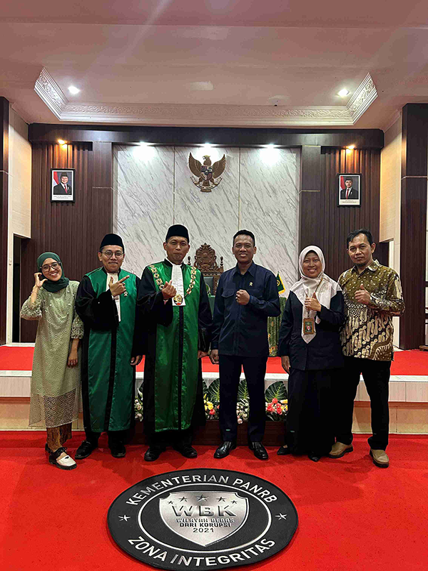 Ketua PA Sukamara Hadiri Pelantikan Hakim di PA Sampit