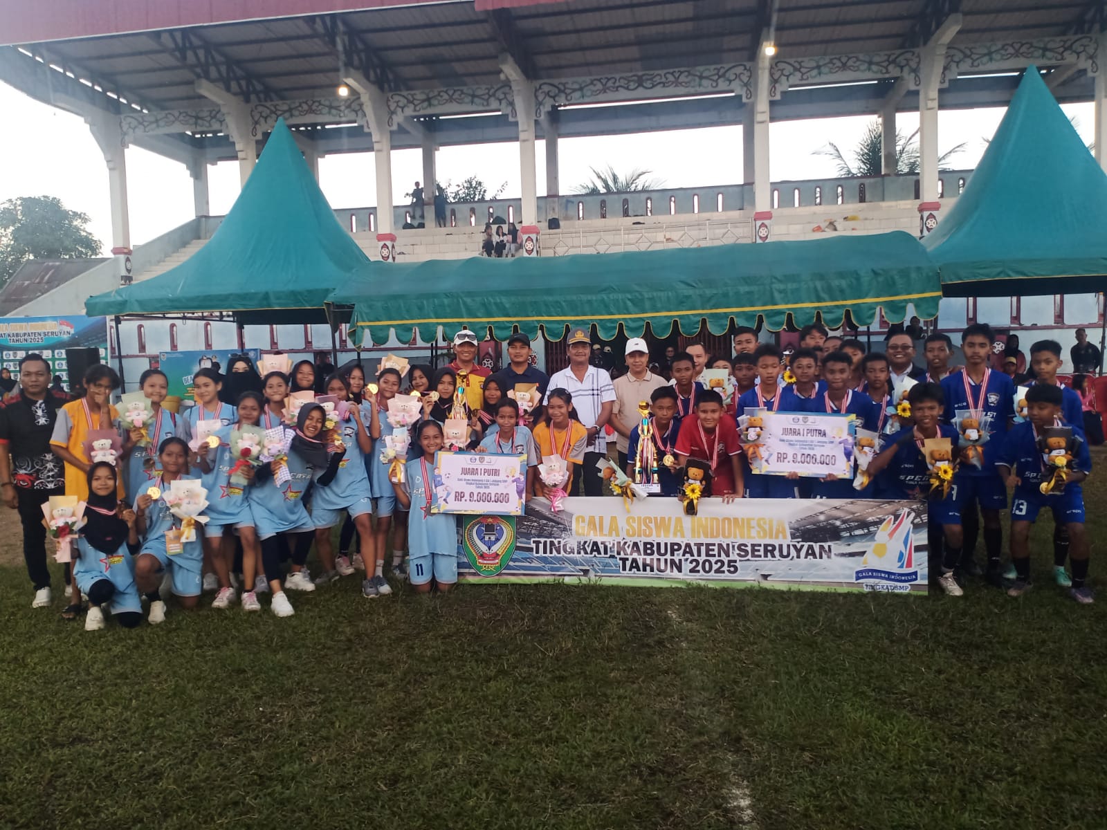 WAKA PA Kuala Pembuang Hadiri Penutupan Gala Siswa Indonesia