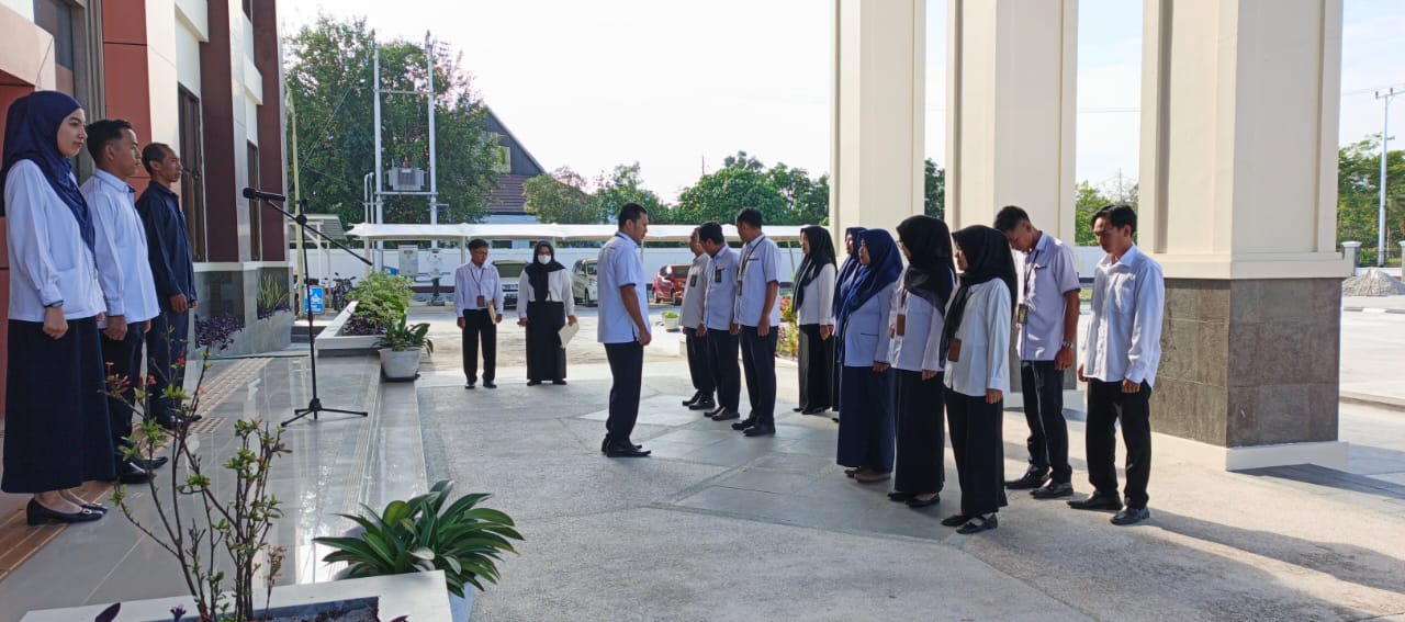 Pengadilan Agama Kasongan Gelar Apel Pagi Pada Senin 28 Juli 2025