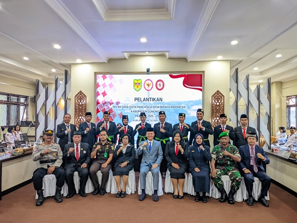 Hakim PA Kuala Kurun Menghadiri Kegiatan Pelantikan Pelaksana Duta Pancasila Paskibraka Indonesia Kabupaten Gunung Mas Masa Bakti 2025-2029