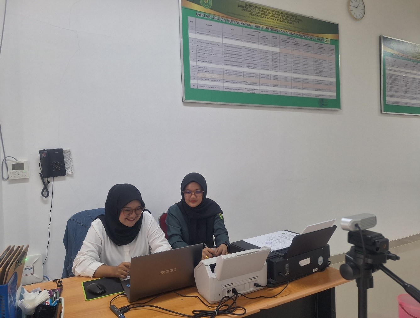 Pengadilan Agama Pulang Pisau  Ikuti Rapat Koordinasi Pelaksanaan Coretax dan Aplikasi Gaji Web Melalui Zoom Meeting