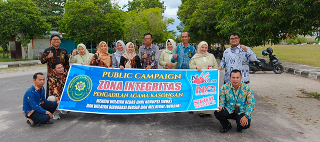 Public Campaign Pengadilan Agama Kasongan di Sport Center Kasongan
