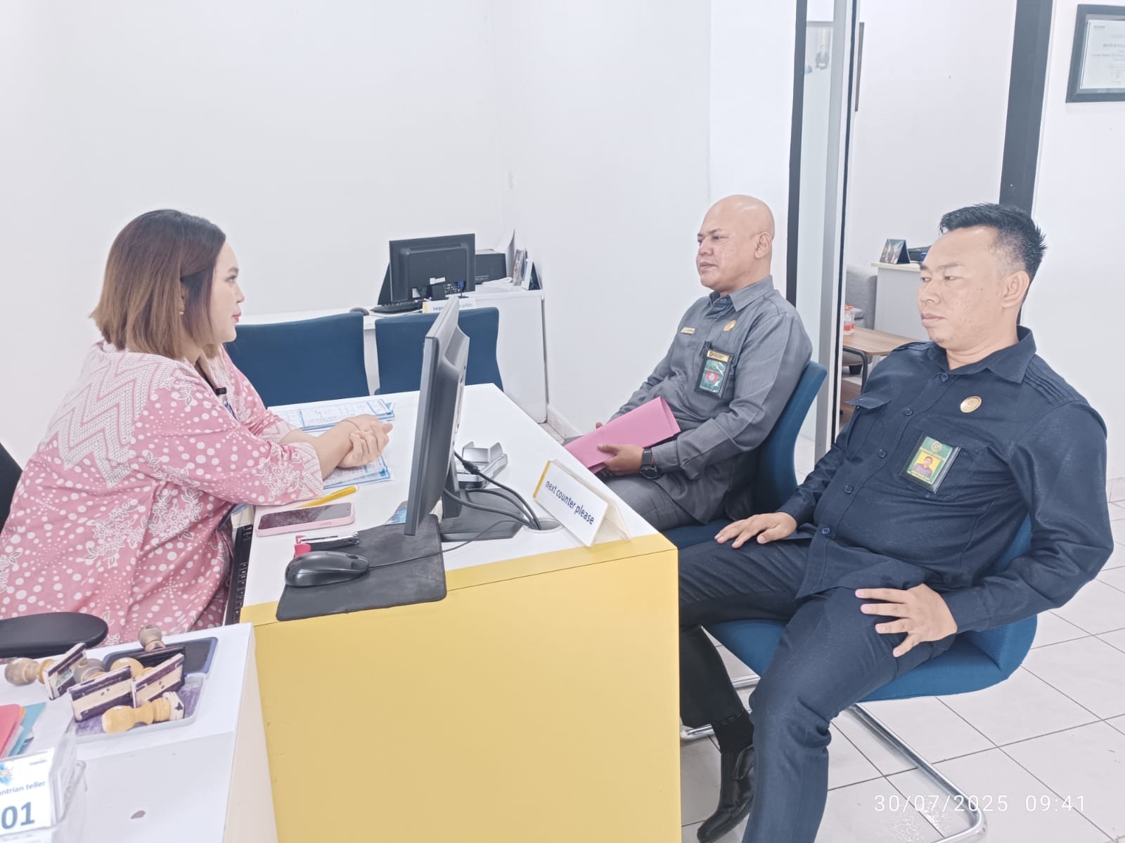 Pengadilan Agama Pulang Pisau Kunjungi PT Bank Mandiri Persero Tbk Cabang Pulang Pisau