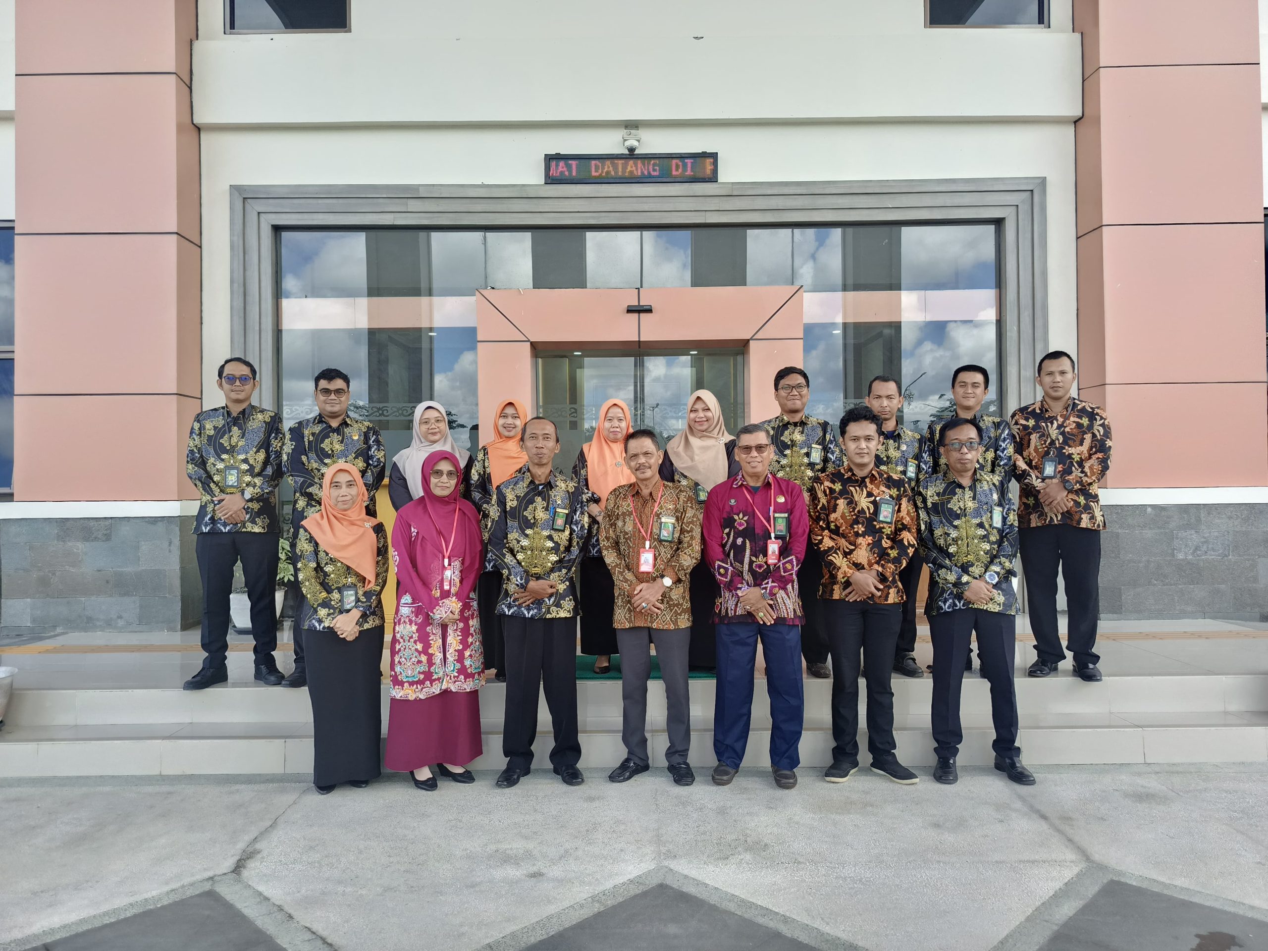 Pengadilan Agama Kasongan Terima Kunjungan Tim Hatibinwasda PTA Palangka Raya