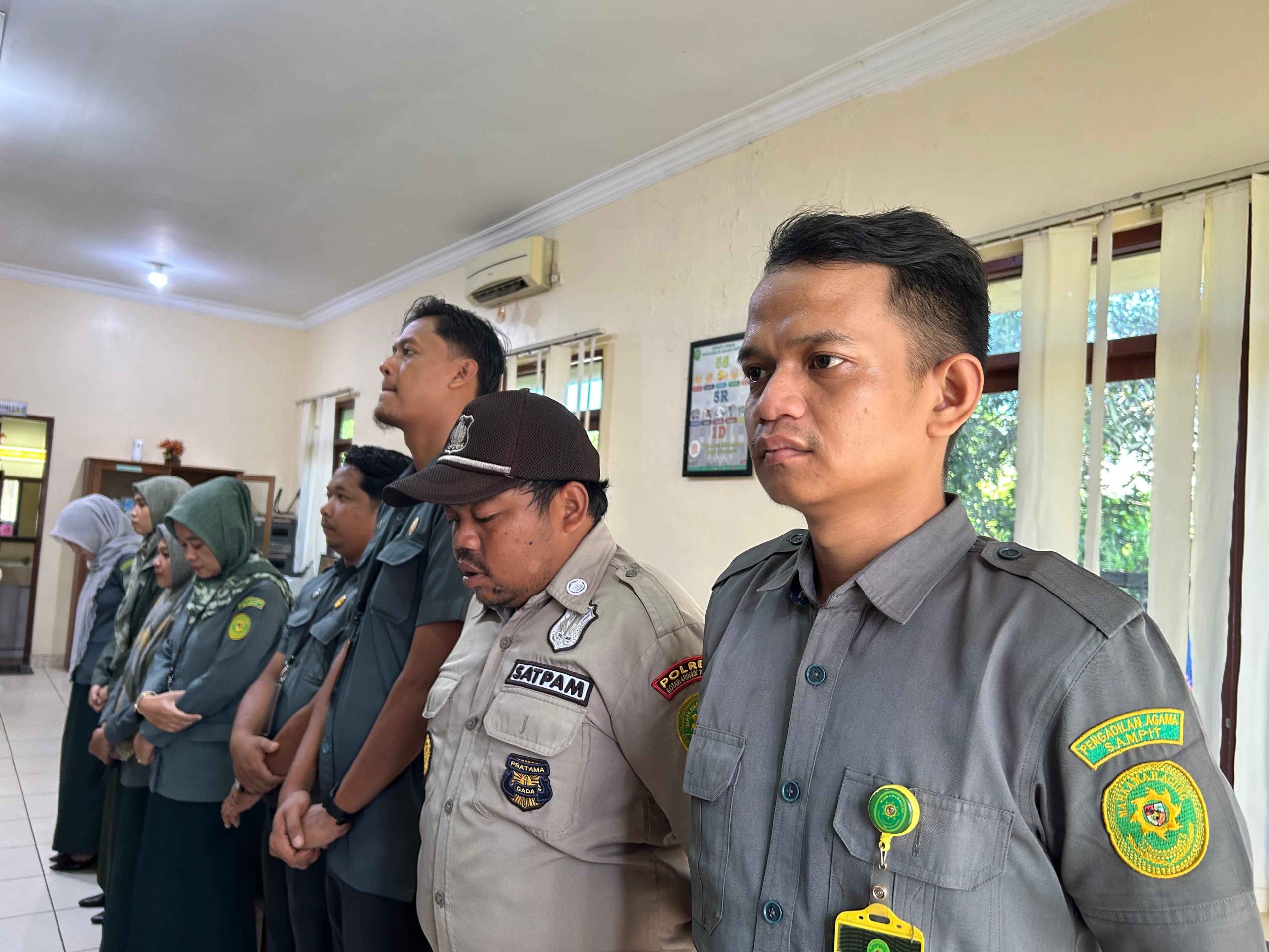 255. Berapi (Briefing Rabu Pagi): Sekretaris PA Sampit Kelas IB “Tingkatkan Kedisiplinan”