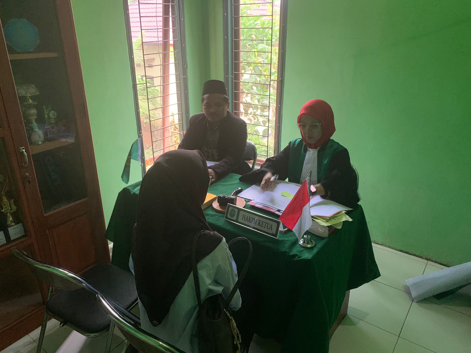 275. Pelaksanaan Sidang Di Luar Gedung Tanggal 19 Juni 2025 Di KUA Parenggean