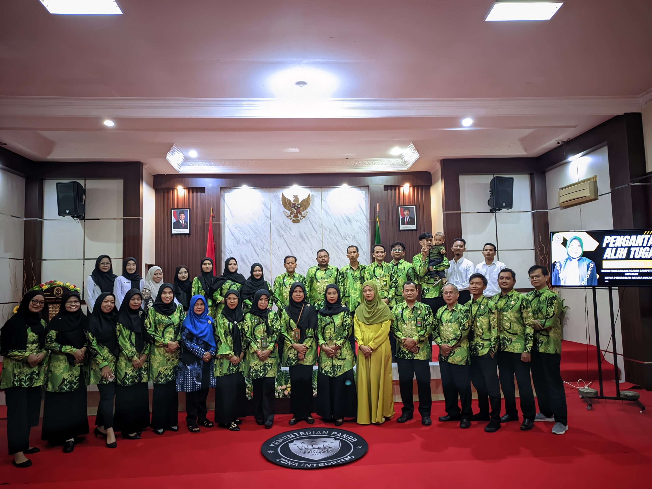 276. Pengantar Alih Tugas Ketua PA Sampit Ibu Ema Fatma Nuris, S.H.I