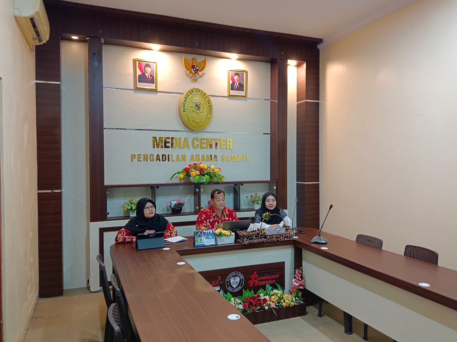 270. PA Sampit Kelas IB Ikuti Sosialisasi Aplikasi EAC Versi 3.0