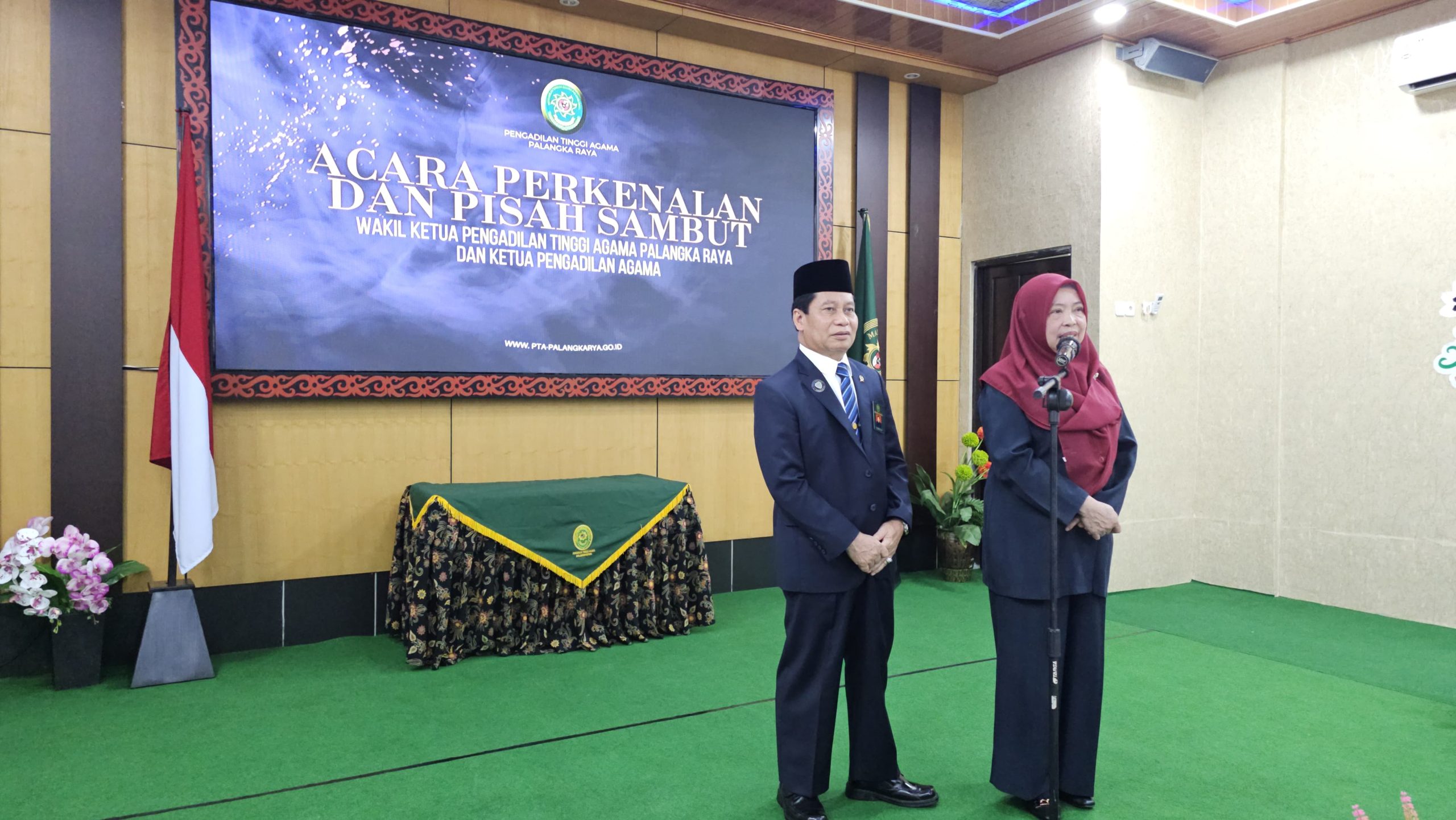 284. Pengantar Alih Tugas Wakil Ketua Pengadilan Tinggi Agama Palangka Raya