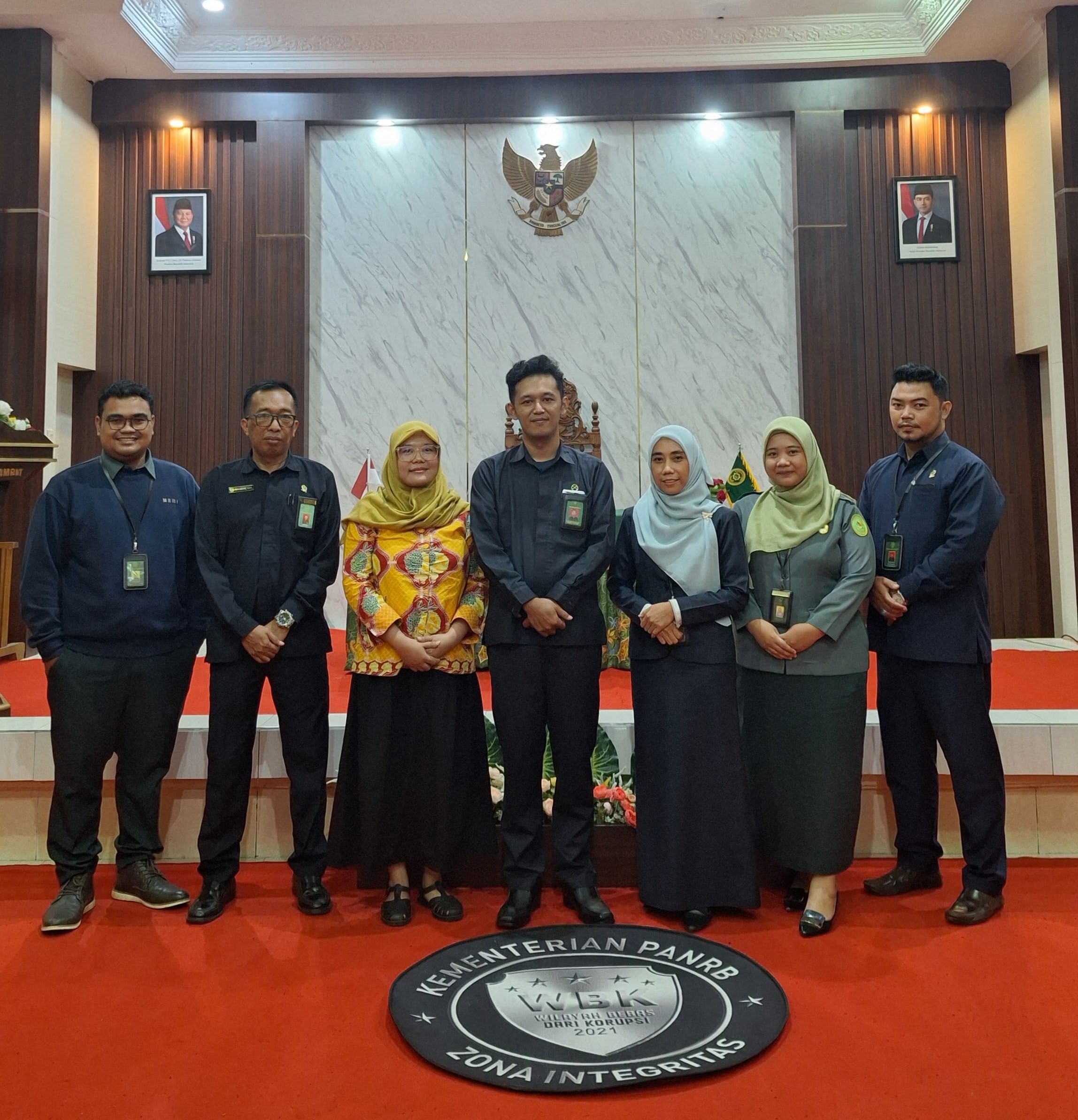 PA Kasongan Hadiri Pelantikan Hakim di PA Sampit
