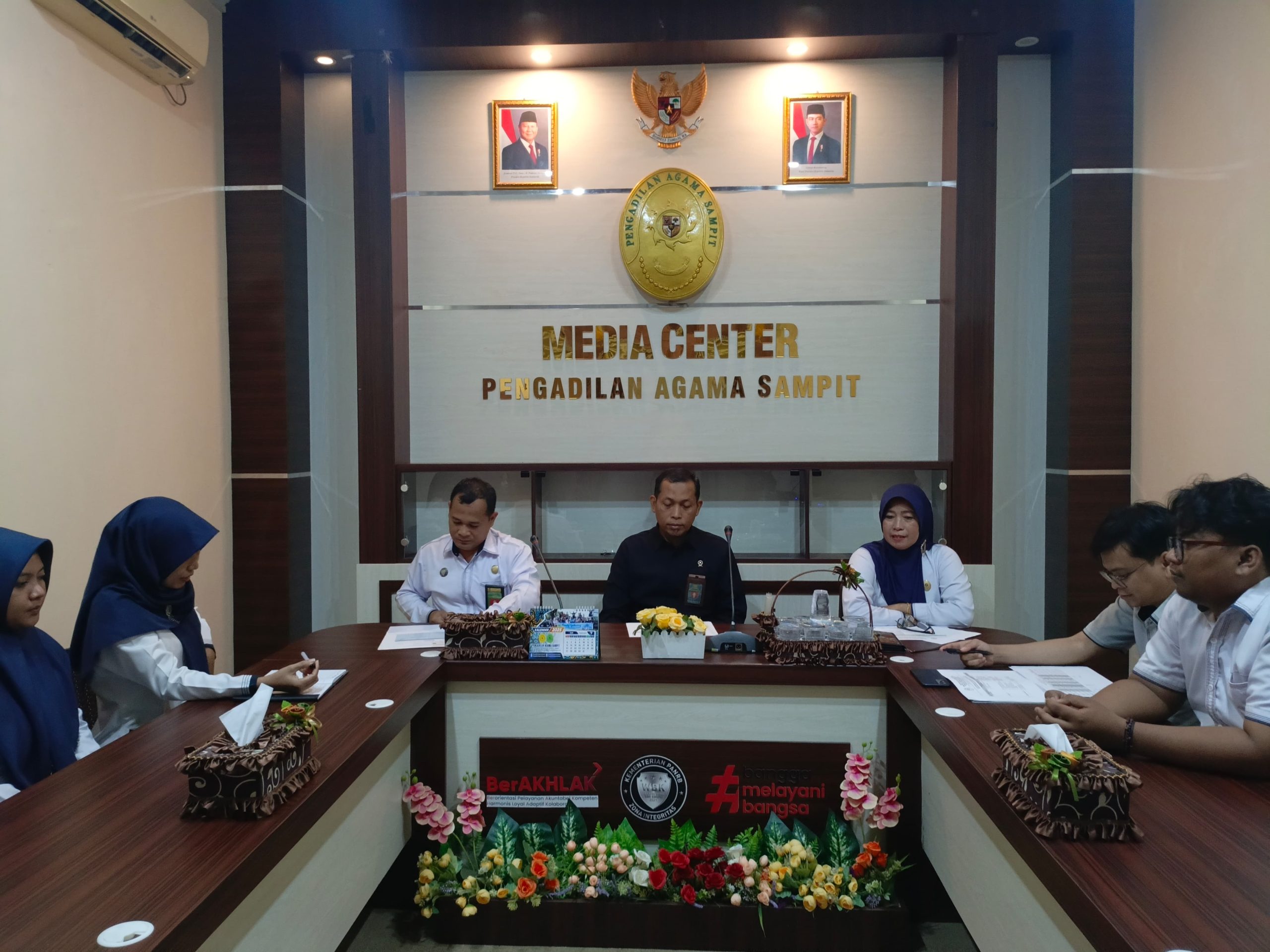 305. Rapat Monev Kinerja PPNPN PA Sampit Kelas IB Triwulan II Tahun 2025