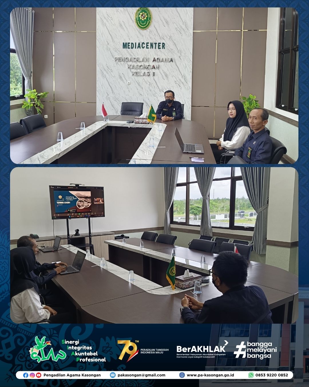 Pengadilan Agama Kasongan Ikuti Sosialisasi Peluang dan Pemanfaatan Rumah Subsidi Pemerintah