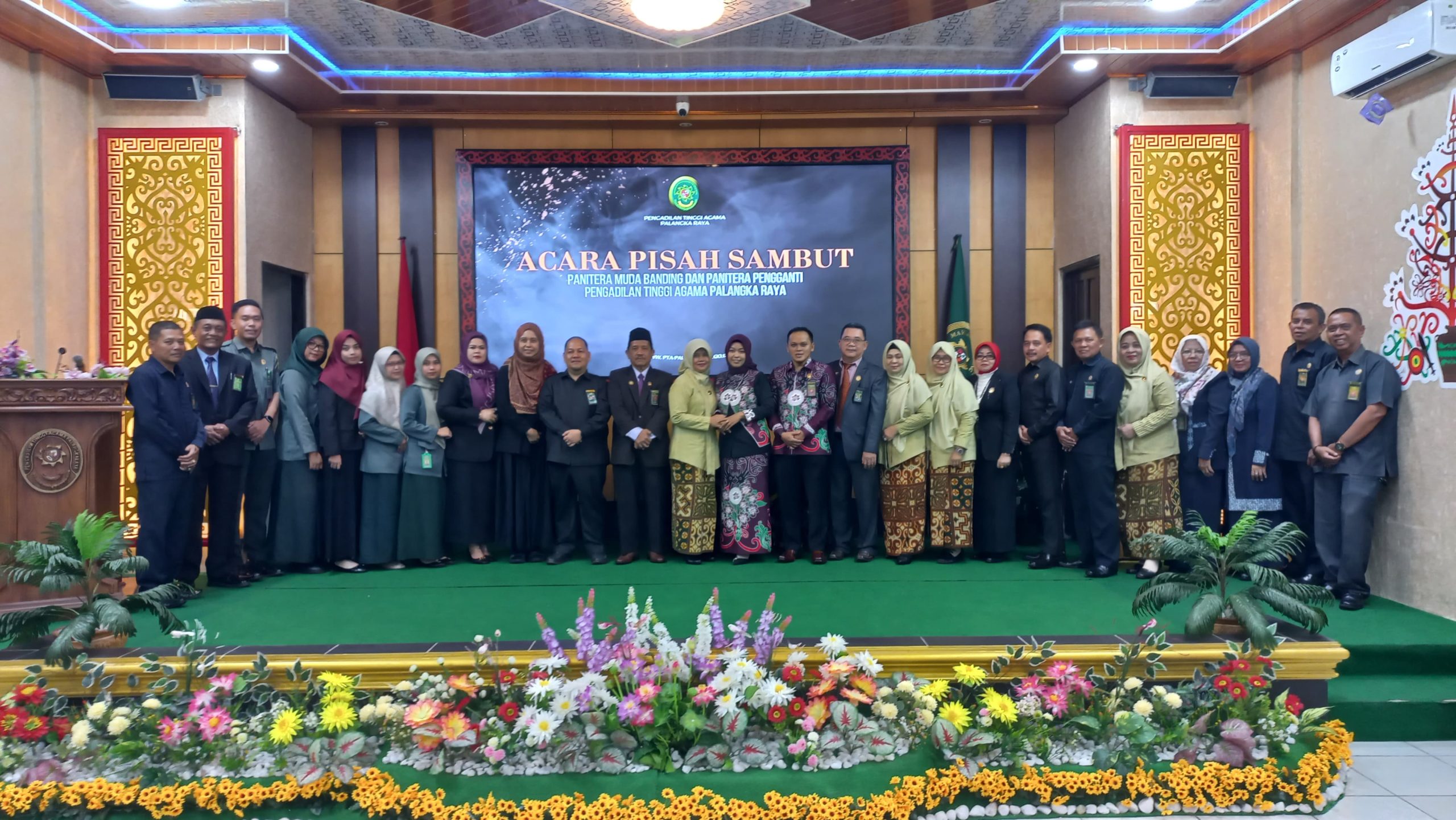 386. Ketua PA Sampit Kelas IB Hadiri Acara Pisah Sambut Panmud Banding dan Panitera Pengganti PTA Palangka Raya.
