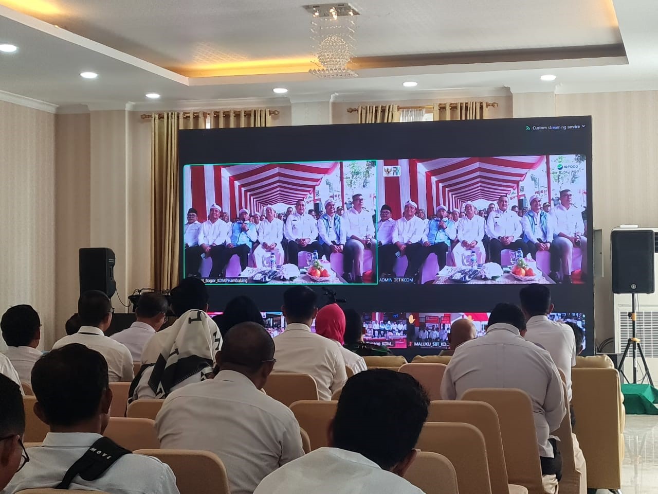 200. Ketua PA Muara Teweh Hadiri Peluncuran Kelembagaan 80.000 Koperasi Desa/Kelurahan Merah Putih secara Virtual