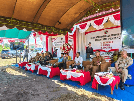 PENGADILAN AGAMA KUALA PEMBUANG HADIRI PELUNCURAN KELEMBAGAAN 80.000 KOPERASI DESA MERAH PUTIH DI KABUPATEN SERUYAN
