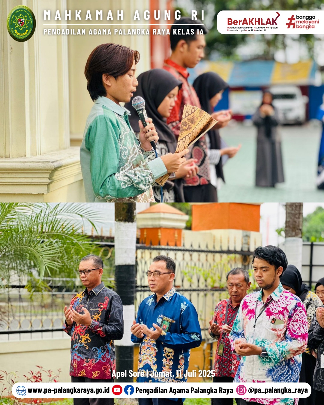 PESAN APEL JUM’AT SORE TIGA JENIS HAKIM, SATU DI SURGA DAN DUA DI NERAKA