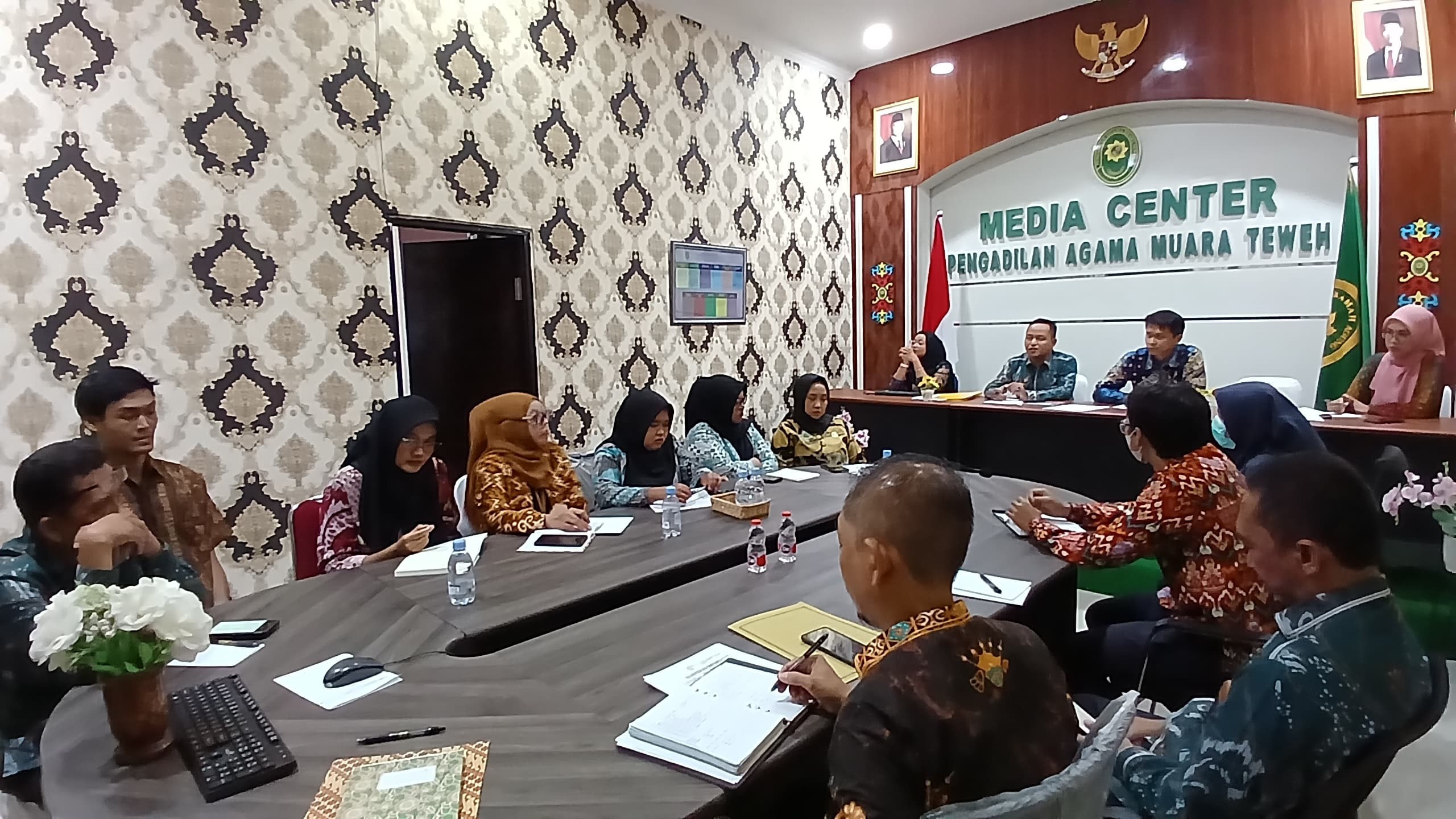181. Rapat PTWP Perdana Bersama Ketua Baru PTWP PA Muara Teweh