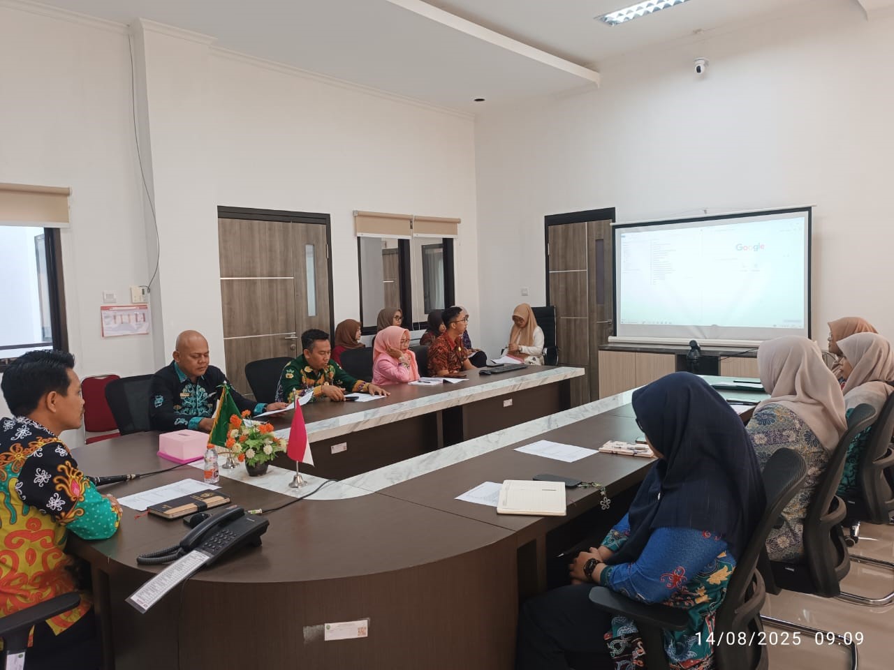 Tingkatkan Kinerja PA Pulang Pisau Gelar Rapat Kepaniteraan