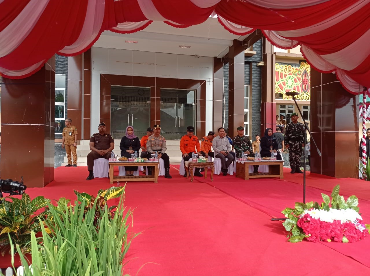 Hakim PA Pulang Pisau Hadiri Apel Siaga Karhutla Kabupaten Pulang Pisau