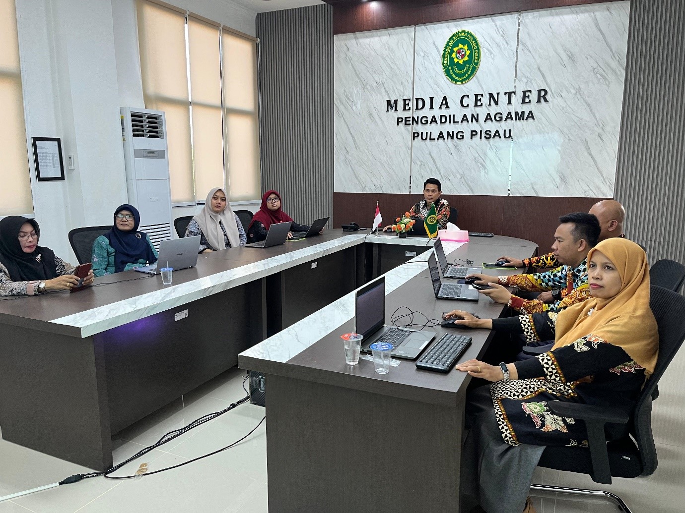 H-1 Bimtek Tenaga Teknis PA Pulang Pisau Pelajari Materi Bersama-Sama