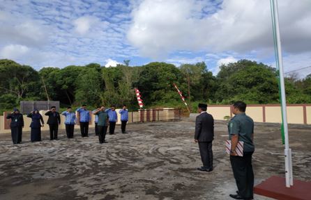 KPA KUALA PEMBUANG BACAKAN SAMBUTAN GEBERNUR KALTENG PADA HUT RI KE 74