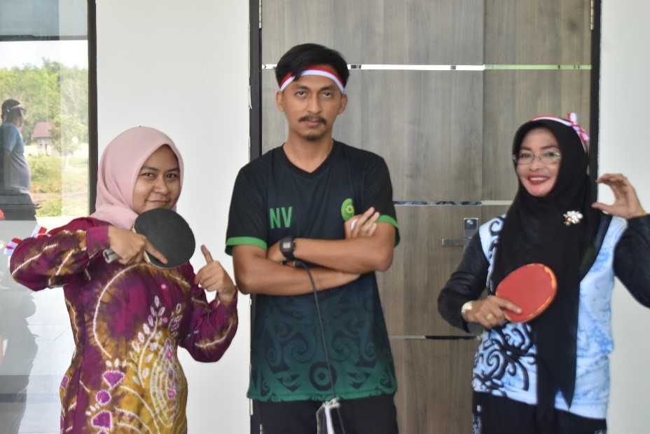 Pemenang Lomba Tenis Meja Putri Semarak 17 Agustus PA Pulpis