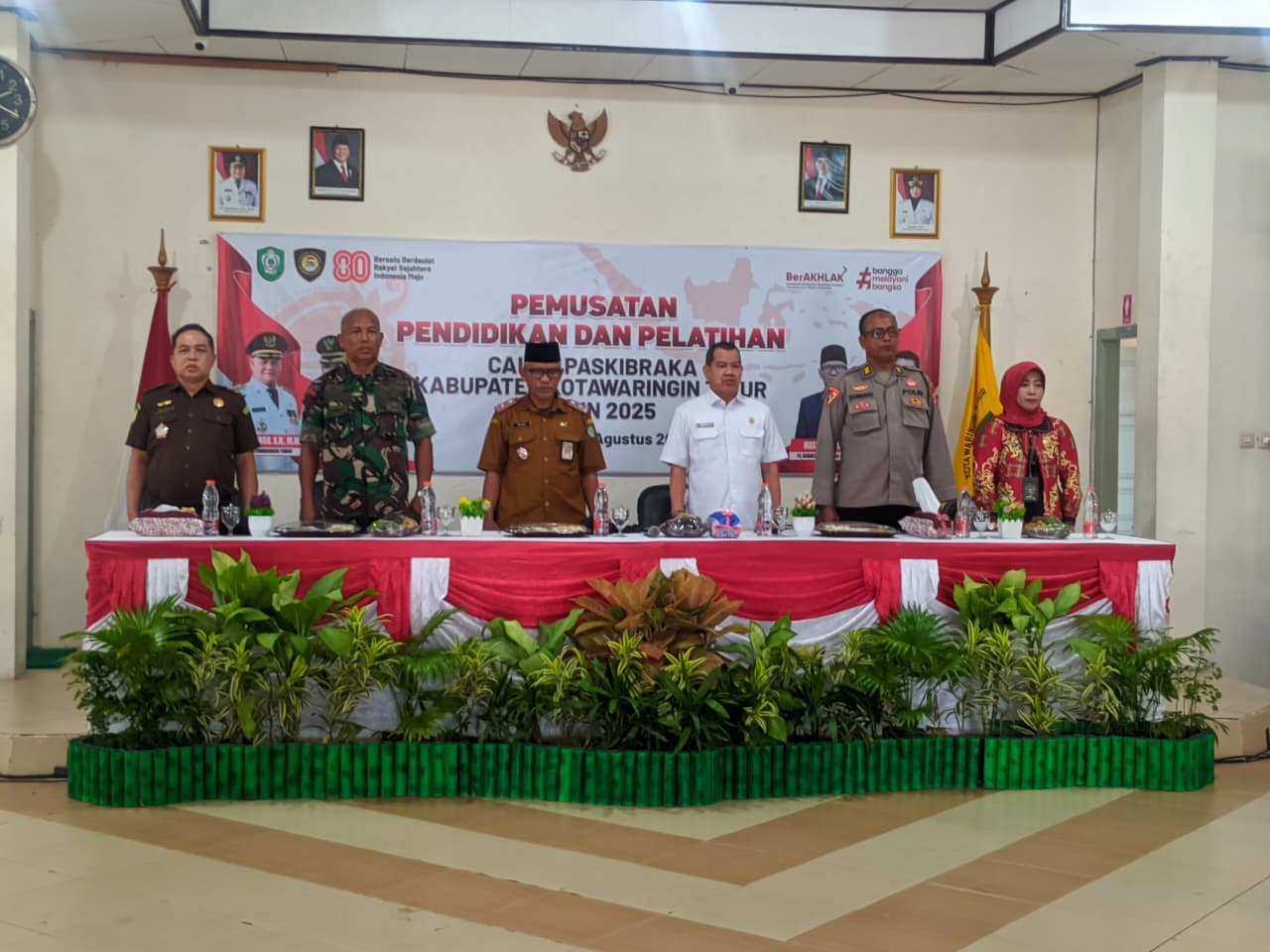 398. Pelatihan Calon Paskibraka KOTIM Dimulai, Semangat Nasionalisme Dijunjung Tinggi