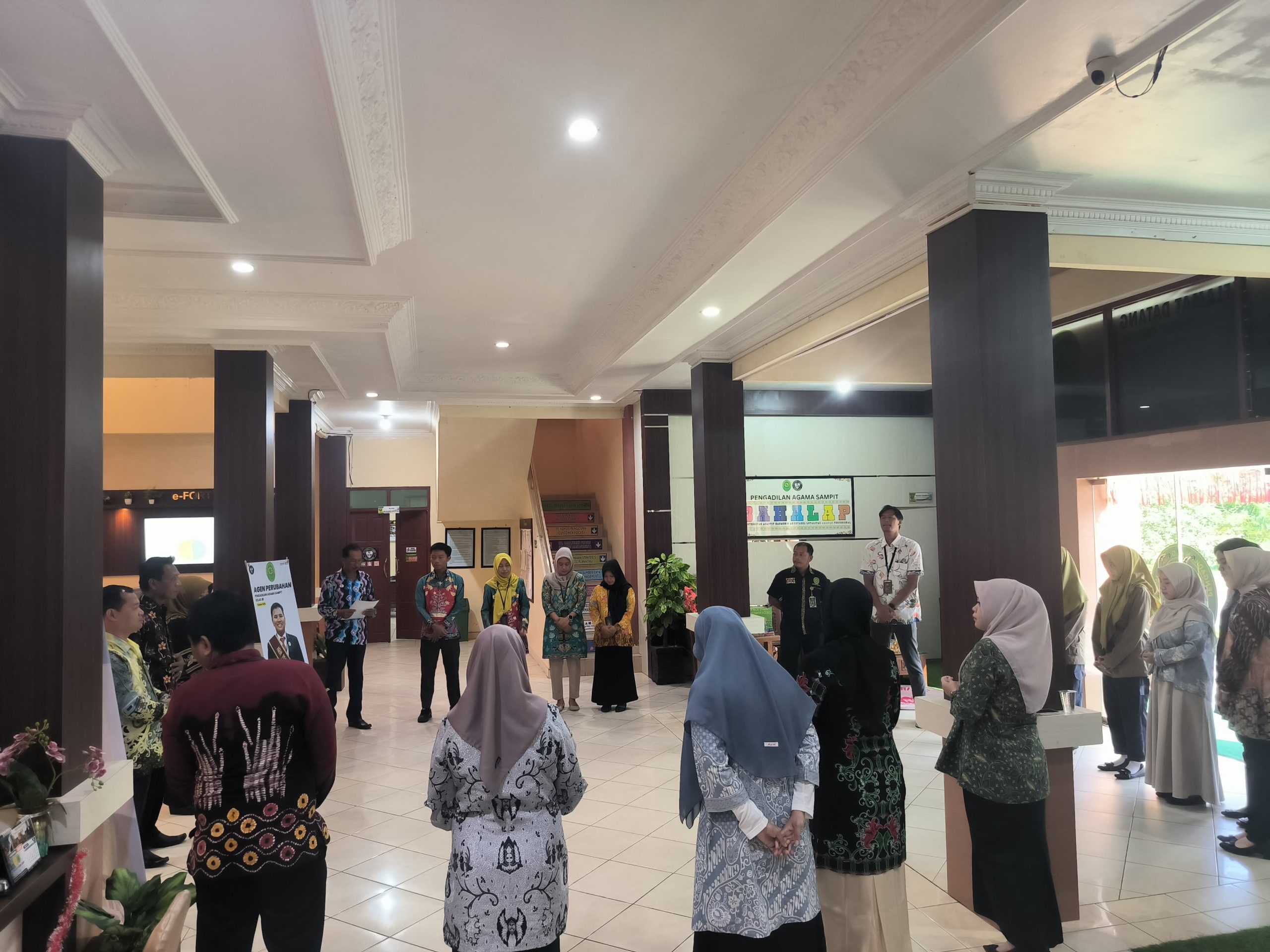 410. Pembuka Dinamika Kegiatan, Warga PA Sampit Kontinuitaskan Doa Pagi Bersama