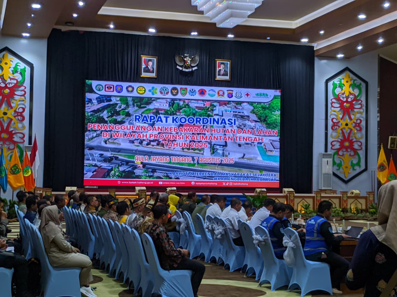 411. Ketua Pengadilan Agama Sampit Kelas IB Menghadiri Rapat Koordinasi Penanggulangan Kebakaran Hutan Dan Lahan Di Wilayah Provinsi Kalimantan Tengah Tahun 2025