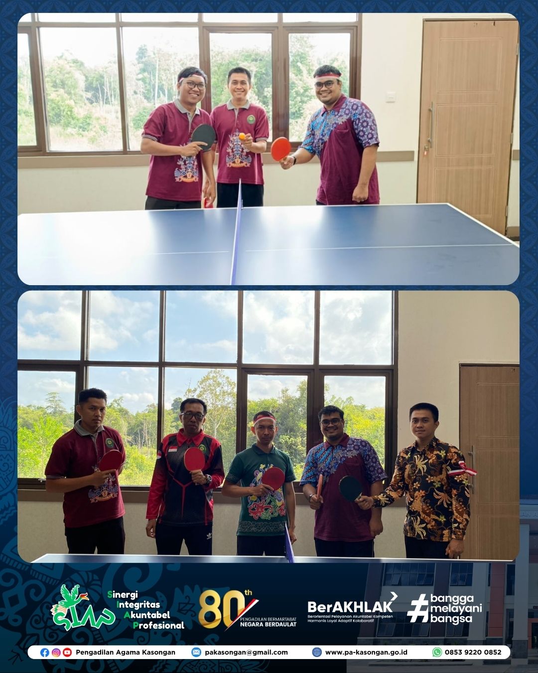 PA Kasongan Gelar Berbagai Lomba Meriahkan HUT RI ke-80 dan HUT Mahkamah Agung ke-80