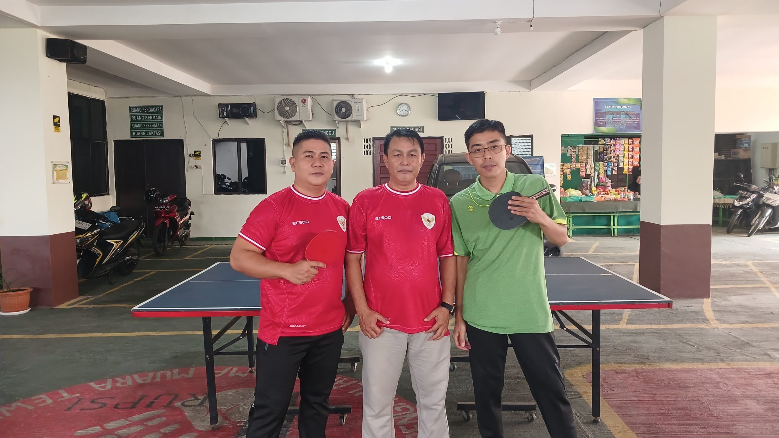 225. PA Muara Teweh Memulai Pertandingan Perdana Tenis Meja