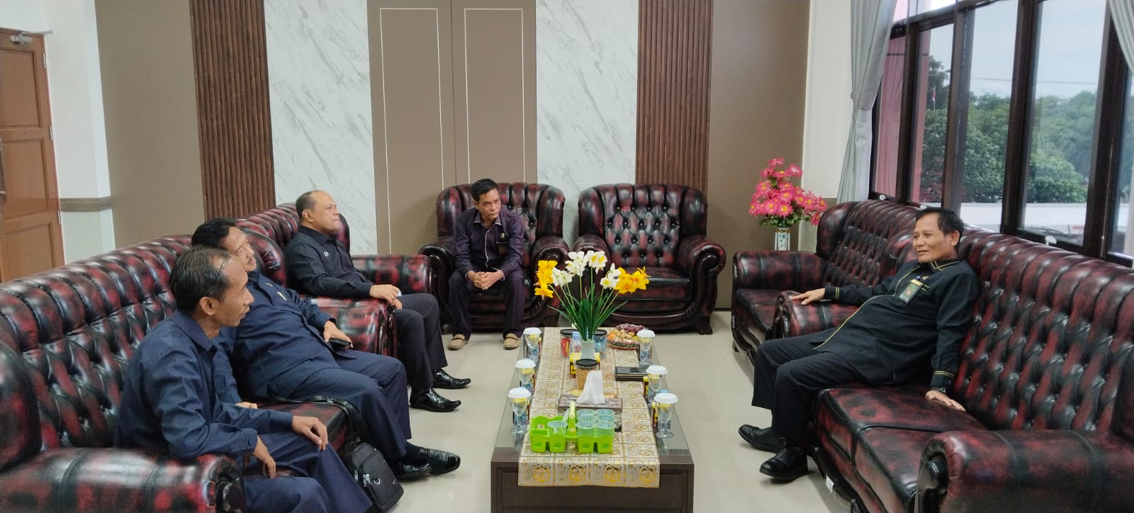 Pembinaan Pimpinan Pengadilan Tinggi Agama Palangka Raya di Pengadilan Agama Kasongan