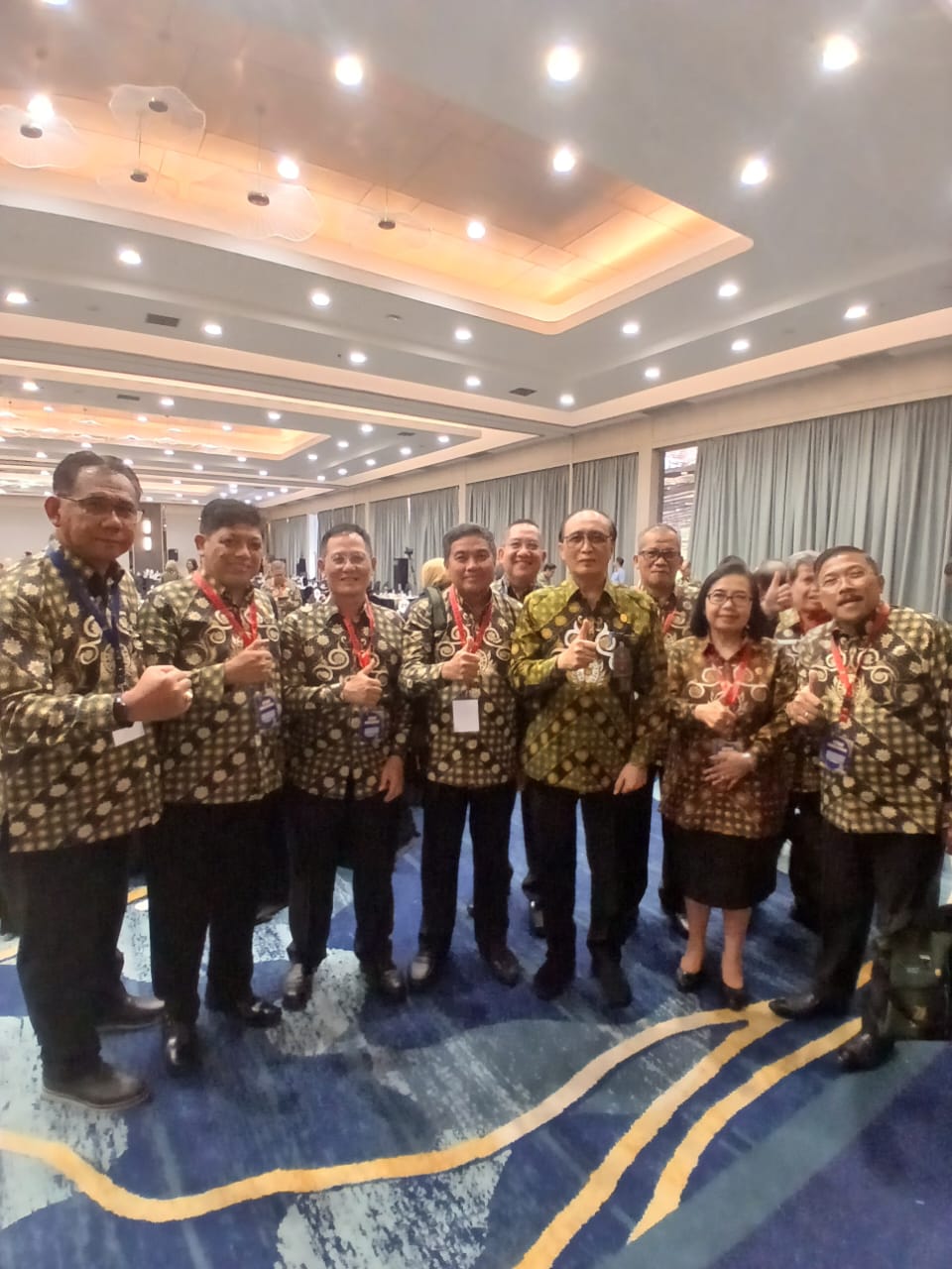 Wakil Ketua dan Hakim Tinggi PTA Palangka Raya Hadiri Munas IKAHI ke-XXI Tahun 2025